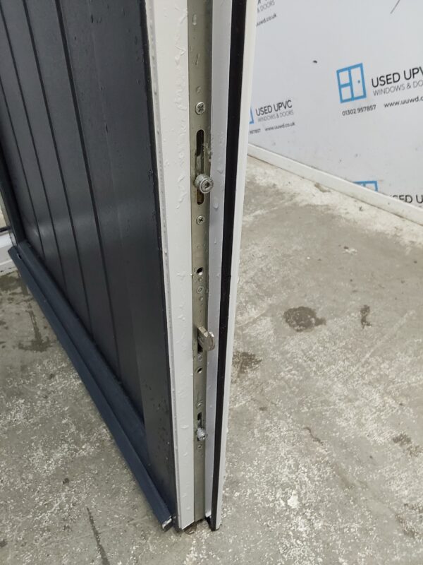 Used Anthracite Grey Upvc Stable Door 920mm x 2085mm (Reduce To 890mm) 0319 - Image 6