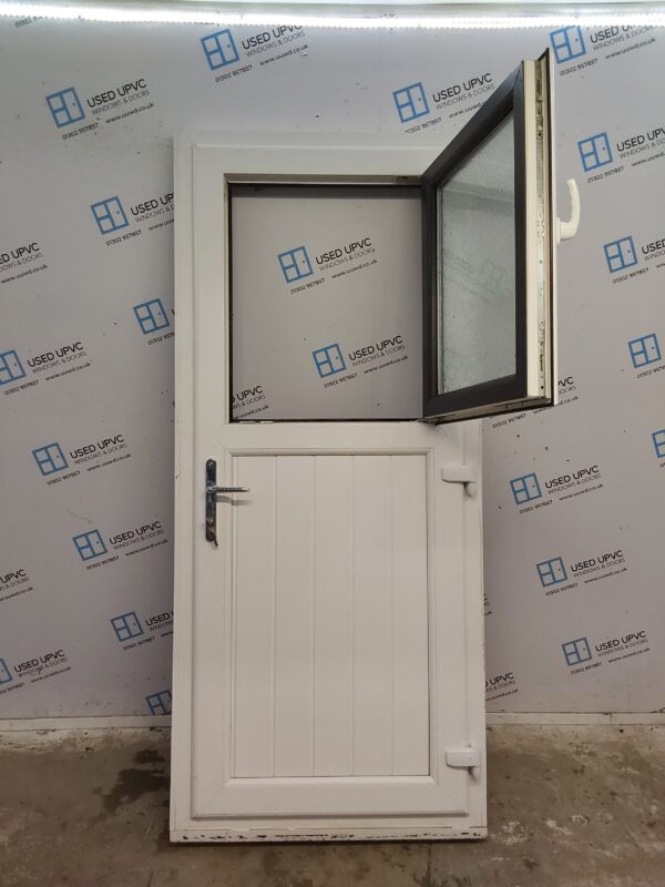 Used Anthracite Grey Upvc Stable Door 920mm x 2085mm (Reduce To 890mm) 0319 - Image 8