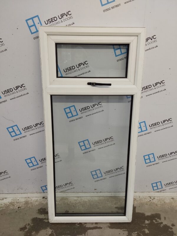 Used White Upvc Window 690mm x 1500mm W0151 - Image 4