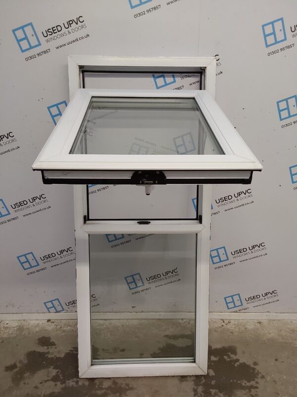 Used White Upvc Window 620mm x 1460mm W0479 - Image 2