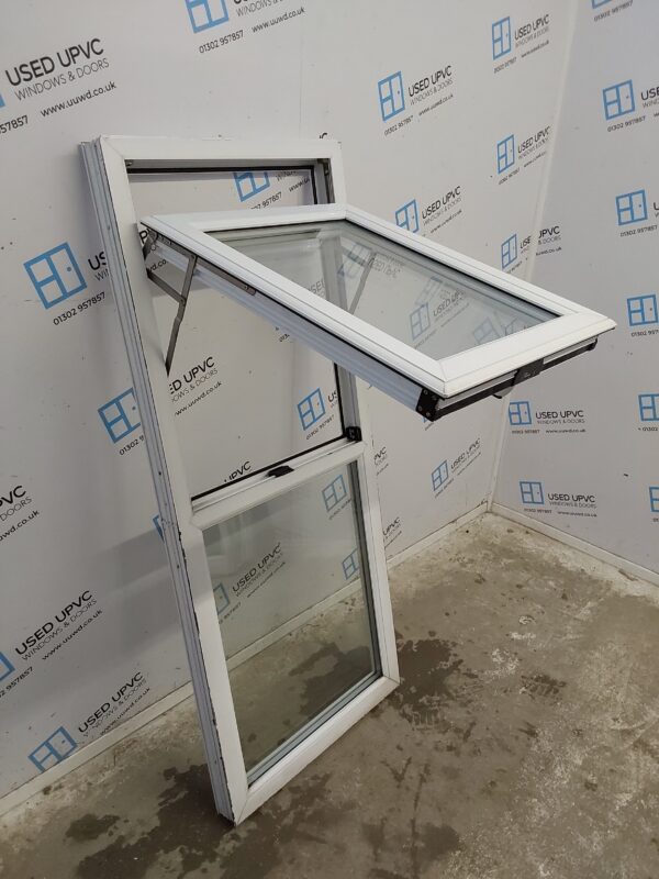 Used White Upvc Window 620mm x 1460mm W0479 - Image 3