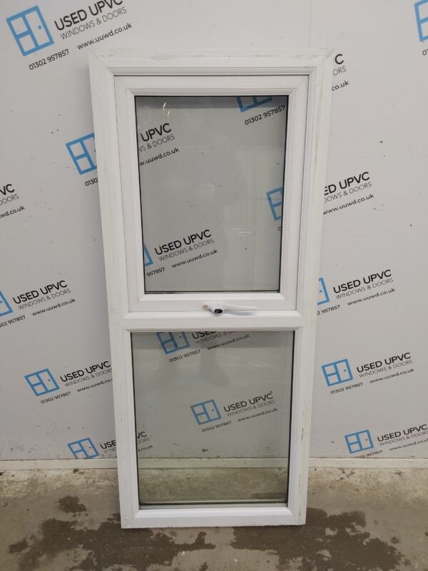 Used White Upvc Window 620mm x 1460mm W0479 - Image 4