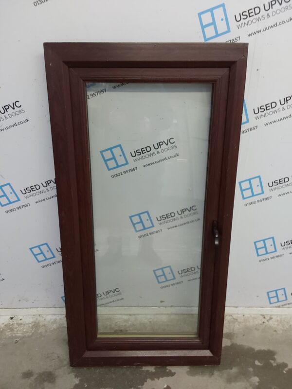 Used Rosewood Upvc Window 665mm x 1310mm C2126 - Image 4