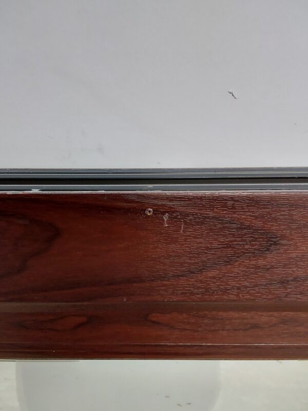 Used Rosewood Upvc Window 665mm x 1310mm C2126 - Image 6