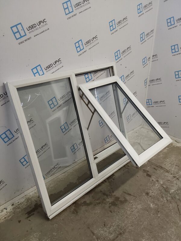 Used White Upvc Window 1215mm x 1205mm C5086 - Image 3