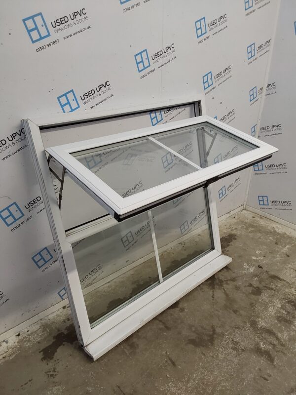 Used White Upvc Window 1190mm x 1185mm C4A017 - Image 3