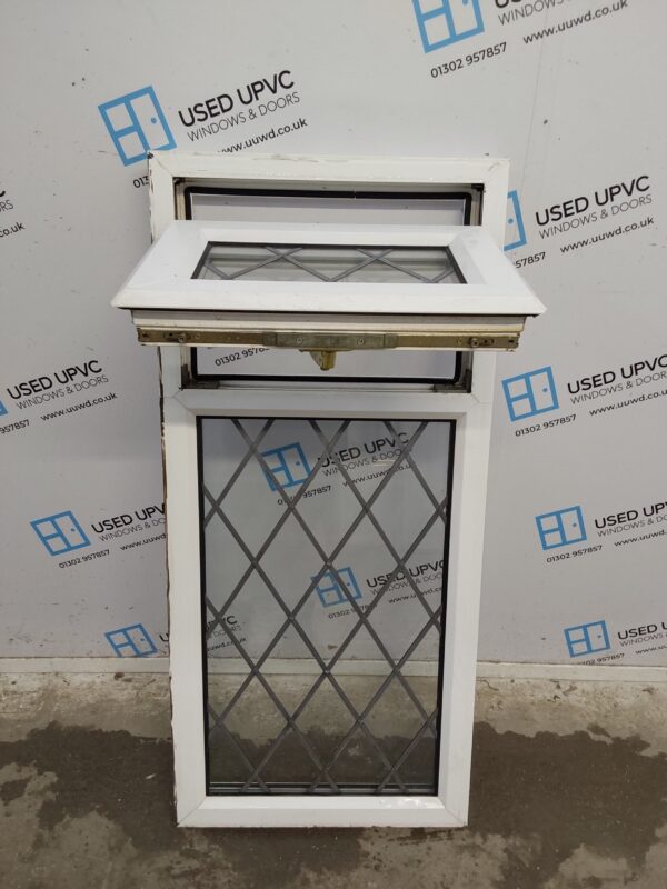 Used White Upvc Window 550mm x 1195mm C2140 - Image 2