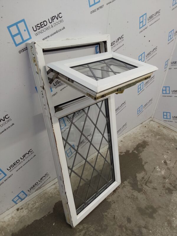 Used White Upvc Window 550mm x 1195mm C2140 - Image 3