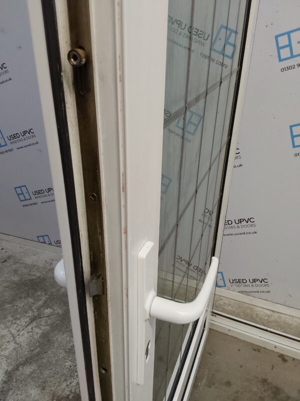 Used White Upvc Back Door 930mm x 2030mm 0353 - Image 5