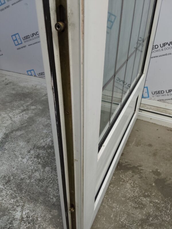 Used White Upvc Back Door 930mm x 2030mm 0353 - Image 6