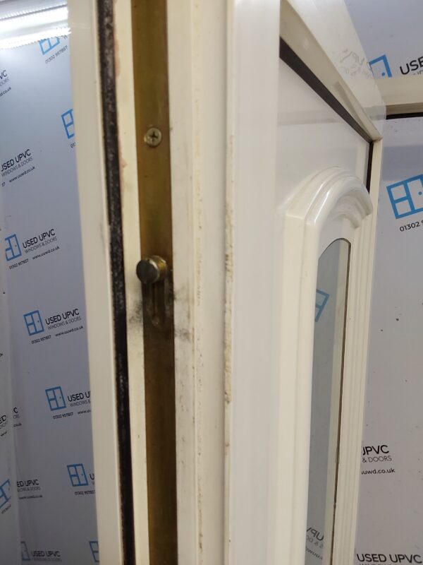 Used White Upvc Front Door 900mm x 2010mm (Reduce To 880mm) C8D62 - Image 5