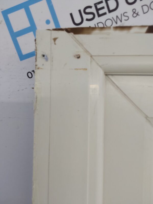 Used White Upvc Front Stable Door 900mm x 2090mm (reduce to 880mm) 0537 - Image 7