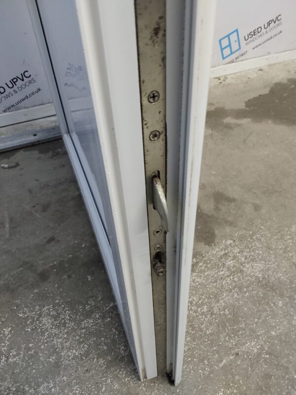 Used White Upvc Front Stable Door 900mm x 2090mm (reduce to 880mm) 0537 - Image 11