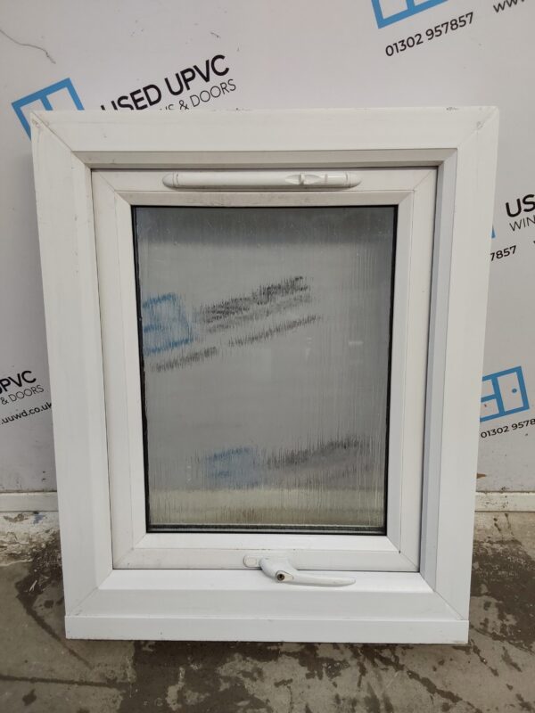 Used White Upvc Window 590mm x 740mm W0168 - Image 2