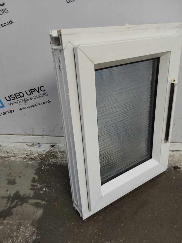 Used White Upvc Window 590mm x 440mm W0209 - Image 5