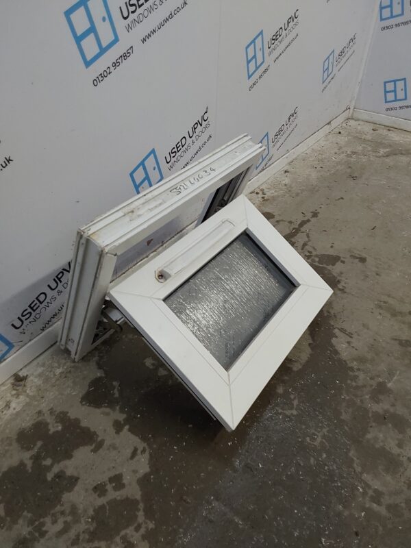 Used White Upvc Window 500mm x 365mm W0250 - Image 3