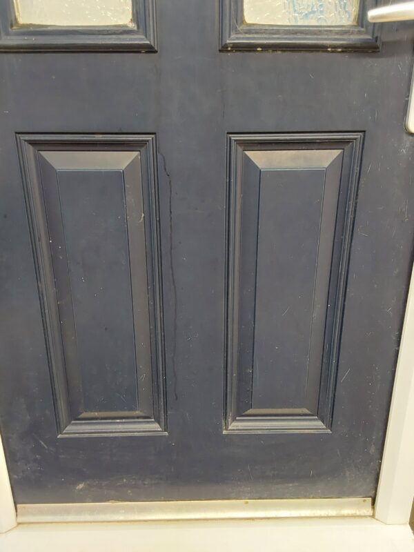 Used Dark Blue Composite Back Door 935mm x 2125mm 0458 - Image 10