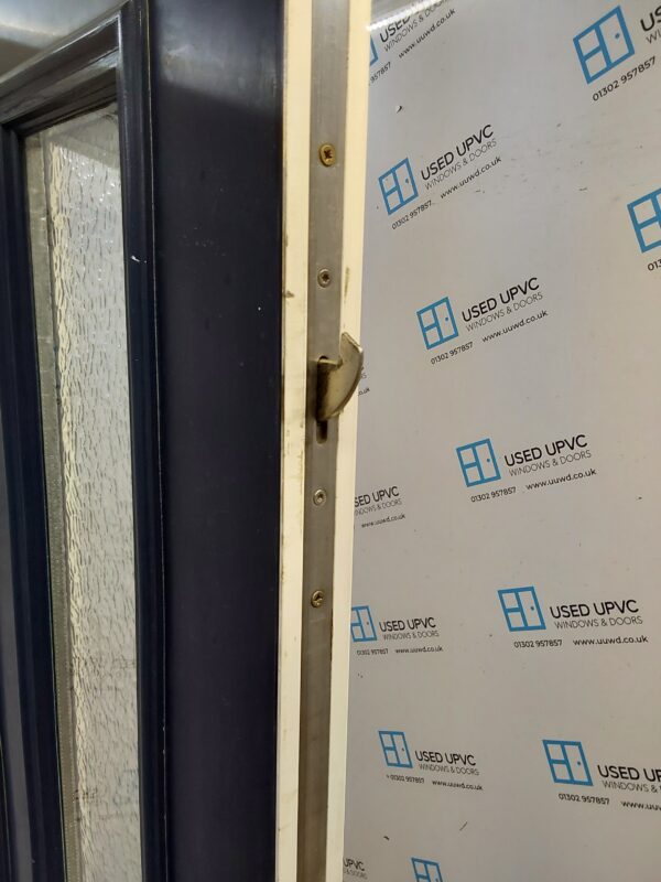 Used Dark Blue Composite Back Door 935mm x 2125mm 0458 - Image 4