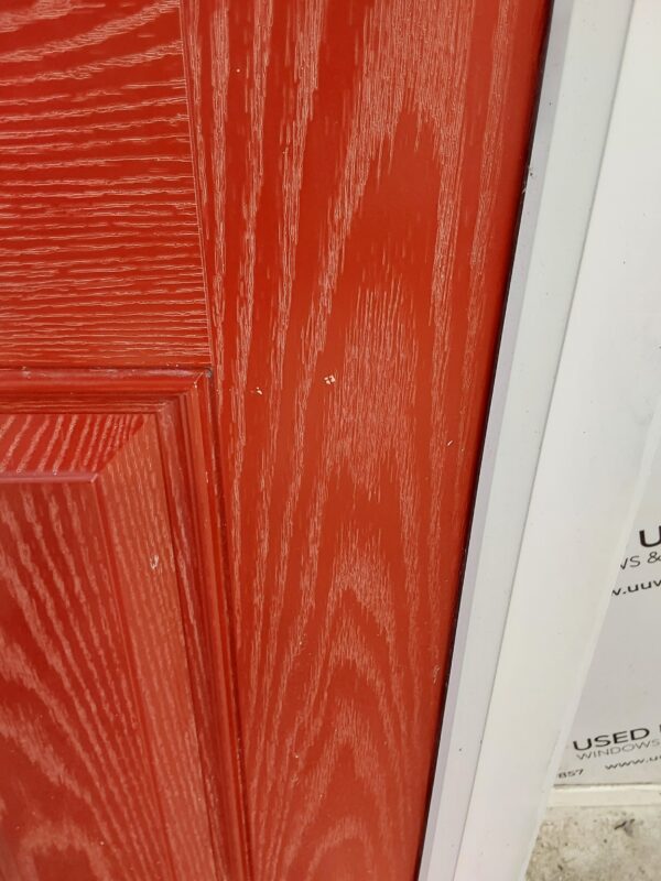 Used Red Composite Back Door 950mm x 2020mm 0453 - Image 8