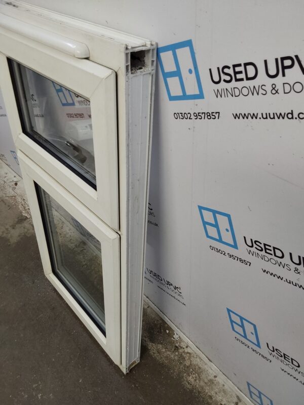 Used White Upvc Window 610mm x 1110mm W0062 - Image 5