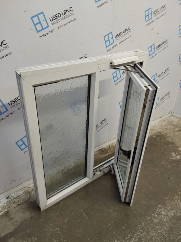 Used White Upvc Window 905mm x 1010mm (Reduce To 985) LW0127 - Image 3