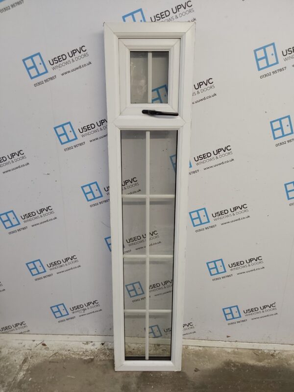 Used White Upvc Side Panel 380mm x 1800mm SP032 - Image 2