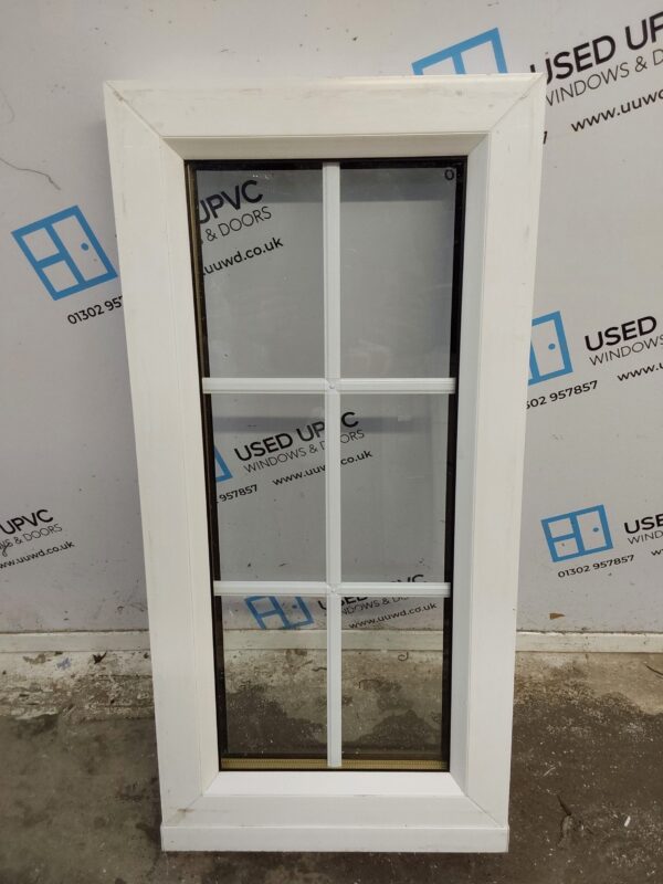 Used White Upvc Window 435mm x 905mm C2109 - Image 2