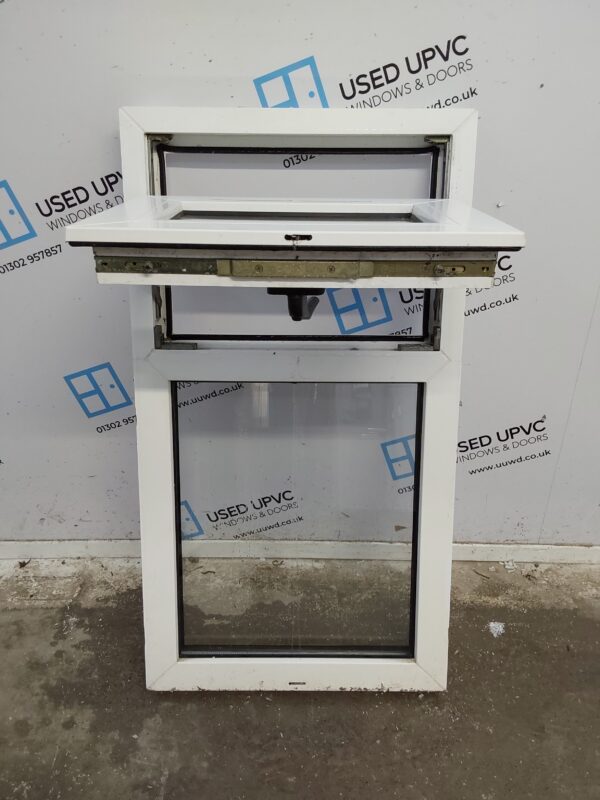 Used White Upvc Window 500mm x 905mm C2125 - Image 3