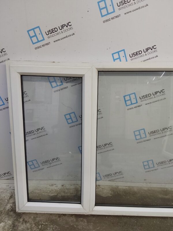 Used White Upvc Window 2385mm x 1190mm LW0053 - Image 5