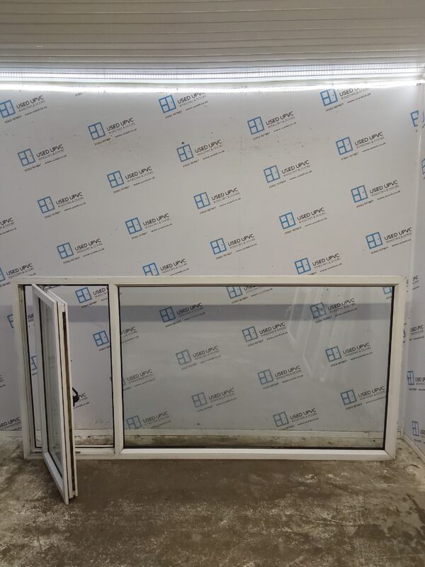 Used White Upvc Window 2385mm x 1190mm LW0053 - Image 3