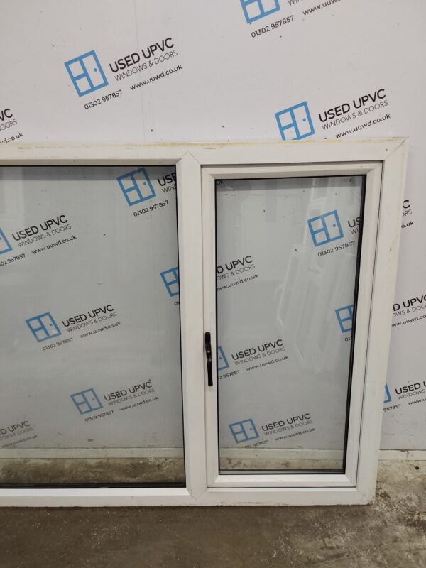 Used White Upvc Window 2385mm x 1190mm LW0053 - Image 7