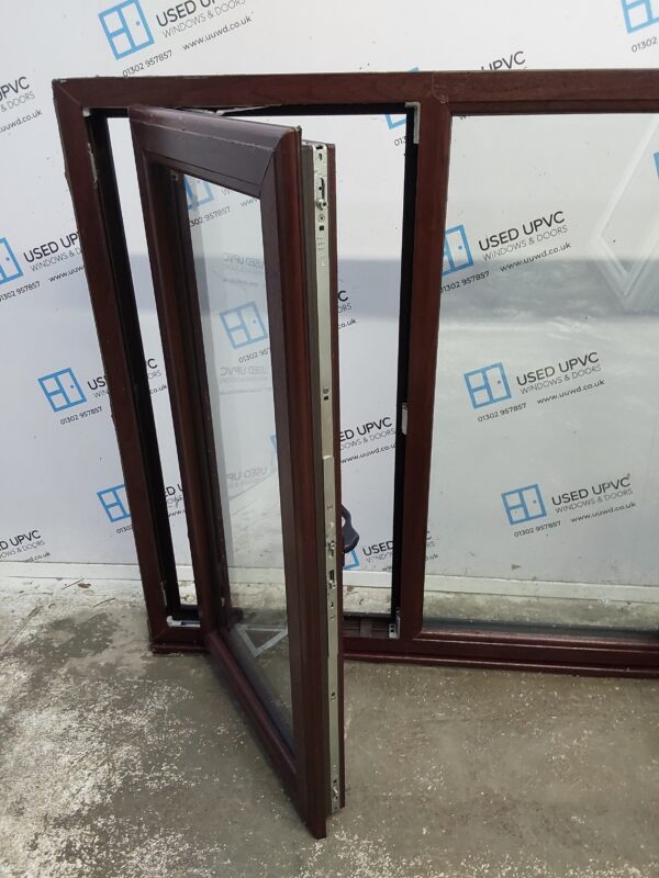 Used Rosewood Upvc Window 1755mm x 1175mm LW0016 - Image 8