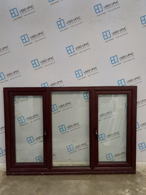 Used Rosewood Upvc Window 1755mm x 1175mm LW0016 - Image 2