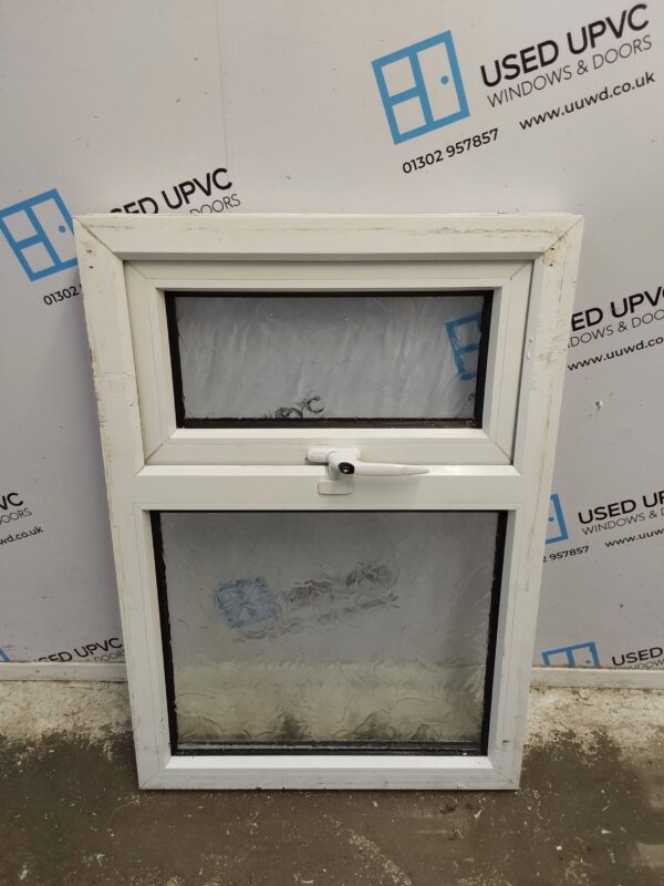 Used White Upvc Window 595mm x 860mm C4W091 - Image 4