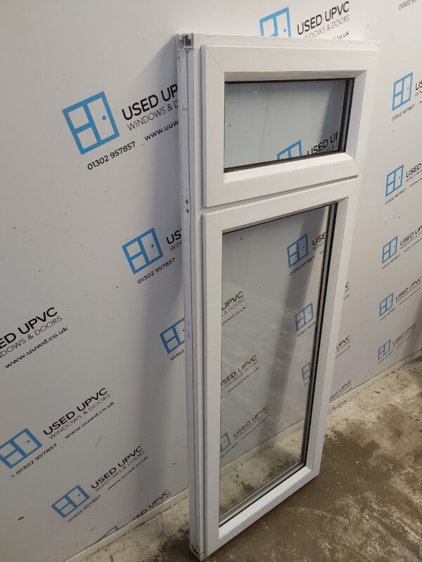 Used White Upvc Window 615mm x 1605mm (Reduce To 1590mm) C4W079 - Image 4