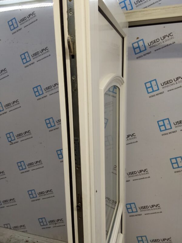 Used White Upvc Back Door 850mm x 2080mm C7D003 - Image 4