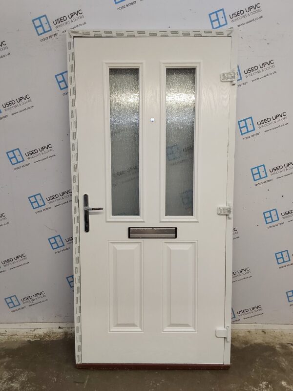 Brand New Dark Blue Composite Front Door 1000mm x 2090mm C1ND69 - Image 2