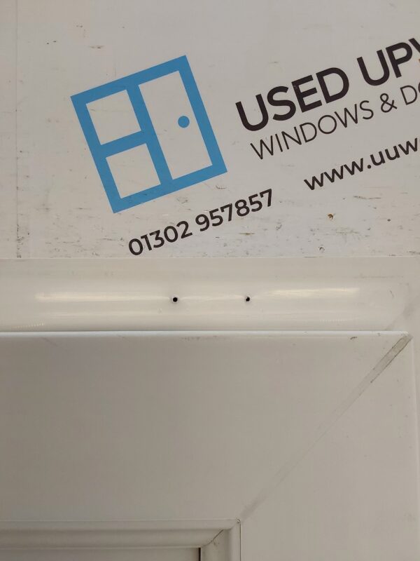 Used White Upvc Front Door 920mm x 2060mm C7D028 - Image 7