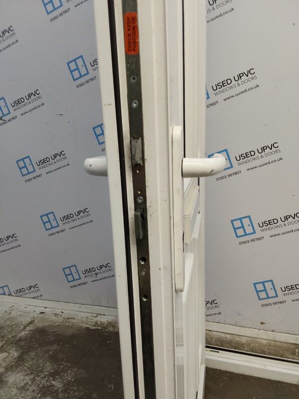 Used White Upvc Front Door 920mm x 2060mm C7D028 - Image 5