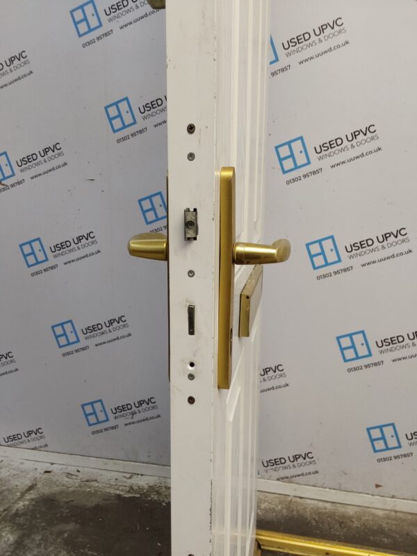 Used White Composite Front Door 875mm x 2060mm C7D023 - Image 5