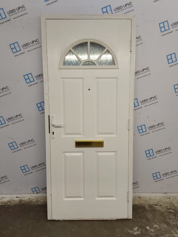 Used White Composite Front Door 920mm x 2125mm C7D033 - Image 2