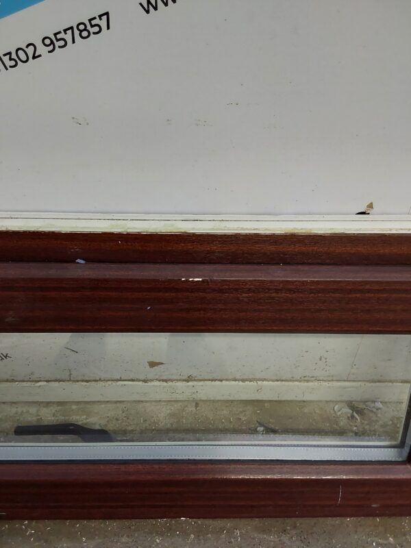 Used Woodgrain Upvc Window 920mm x 365mm W0360 - Image 8