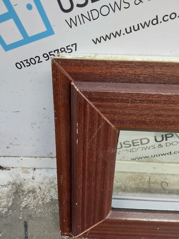 Used Woodgrain Upvc Window 920mm x 365mm W0360 - Image 9