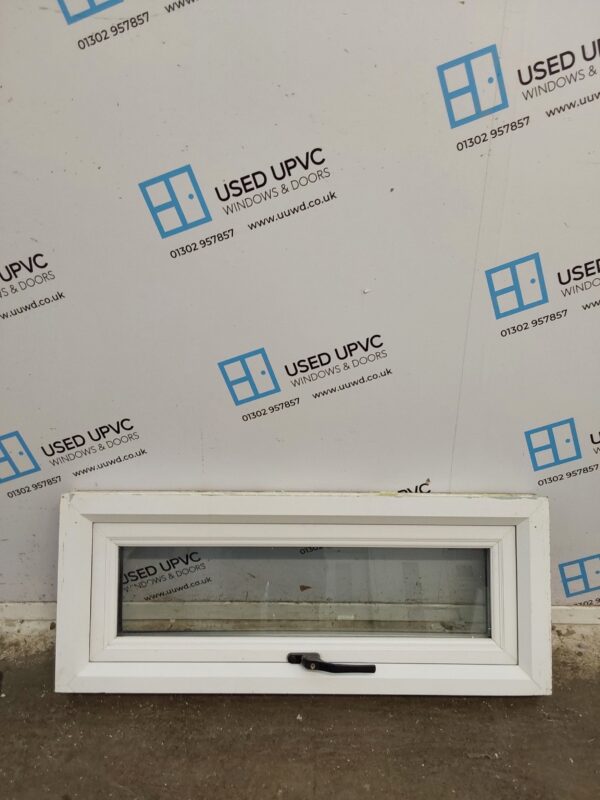 Used Woodgrain Upvc Window 920mm x 365mm W0360 - Image 4