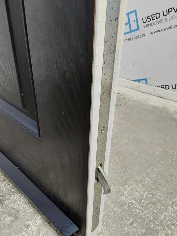 Used Black Composite Front Door 915mm x 2055mm C10D67 - Image 6