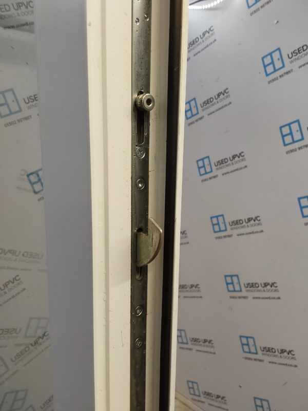 Used White Upvc Back Door (outwards opening) 985mm x 2110mm C11D04 - Image 5