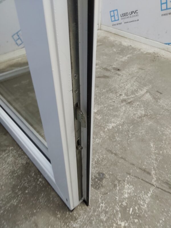 Used White Upvc Back Door (outwards opening) 985mm x 2110mm C11D04 - Image 7