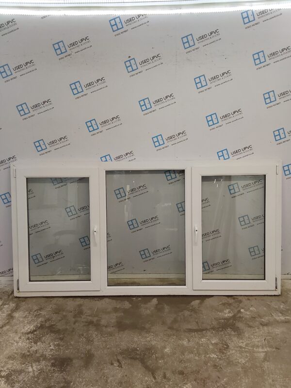 Used White Upvc Window 2375mm x 1205mm LW0061 - Image 2