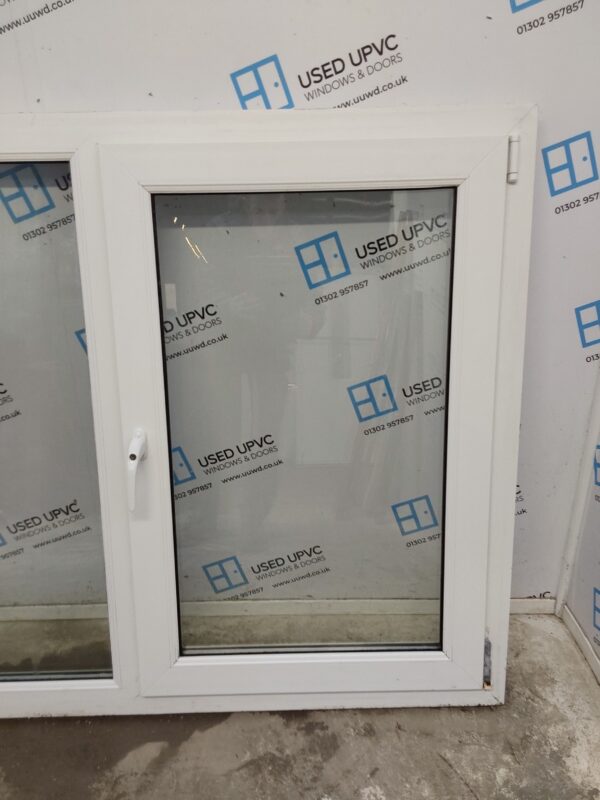 Used White Upvc Window 2375mm x 1205mm LW0061 - Image 6