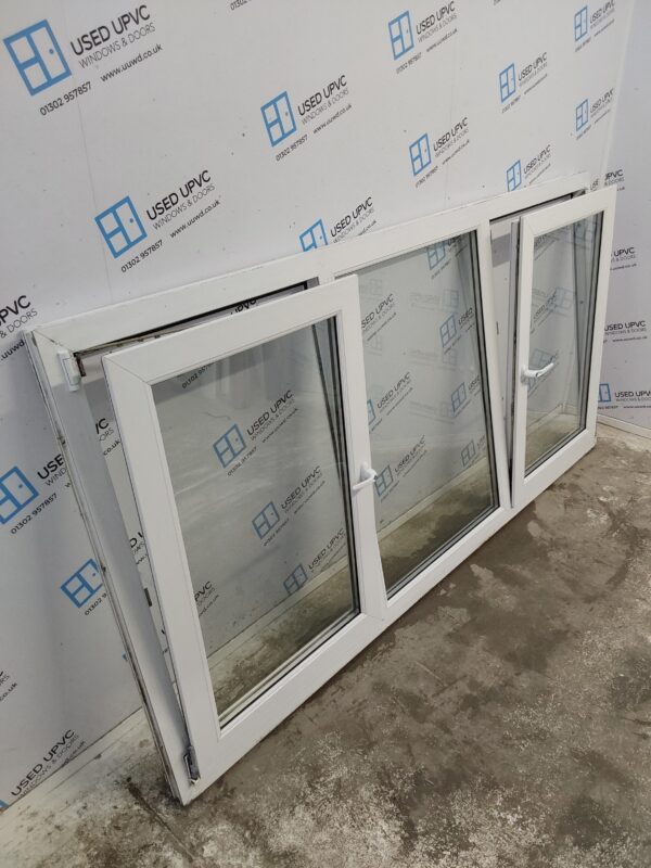 Used White Upvc Window 2375mm x 1205mm LW0061 - Image 4